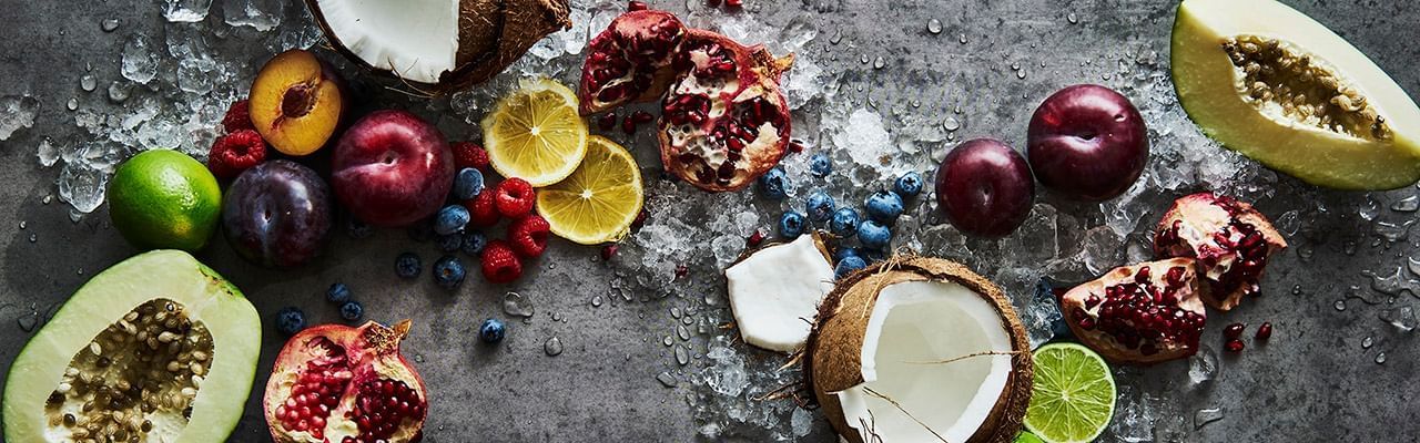 Organic food in the Crown spa at Crown Hotel Sydney