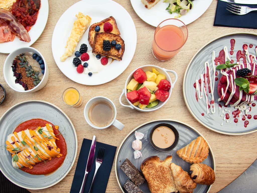 Nutritional breakfast meal served at The Hotel Brussels