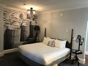 City View Room with One King bed at River Street Inn