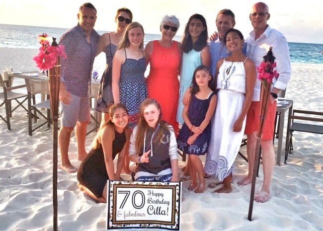 Group of people posing for a picture, The Somerset On Grace Bay