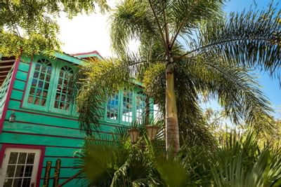 Exterior of Sankalpa Yoga studio & Gym at True Blue Bay Hotel