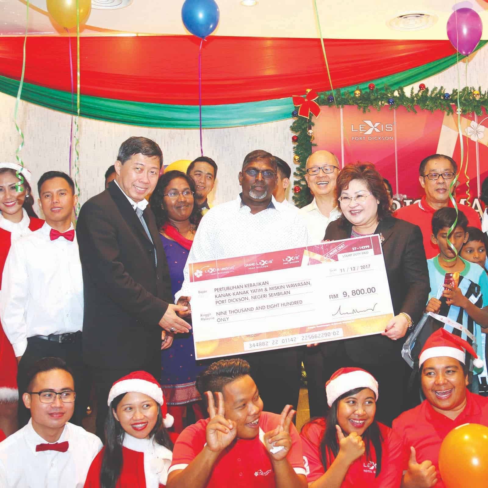 News 2018 - Host Christmas Dinner for Children | Lexis Hibiscus® Port Dickson