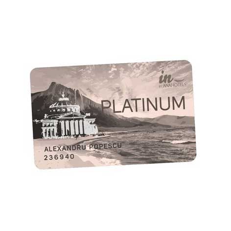 Card Platinum la Ana Hotels în Romania