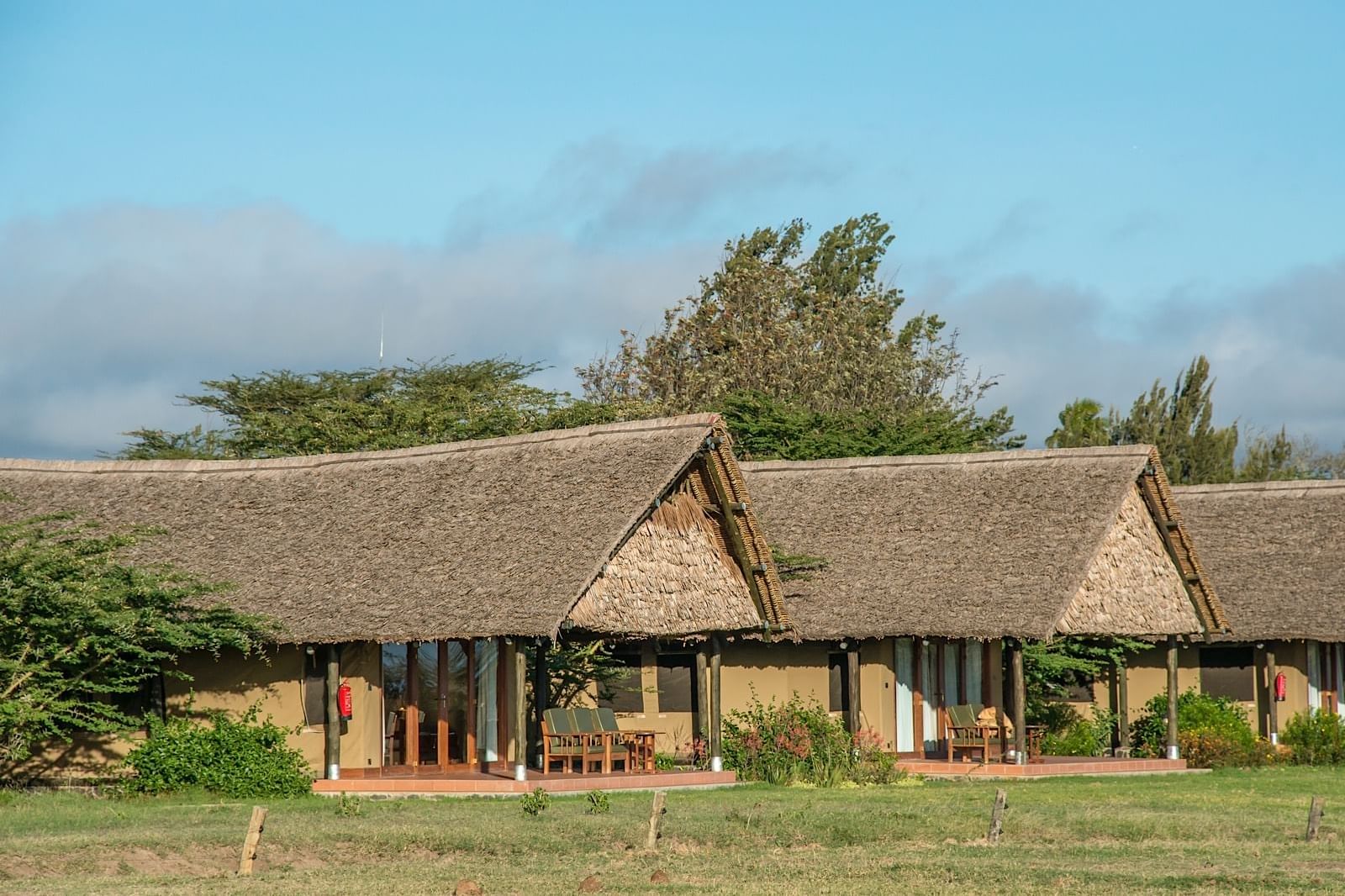 Exterior view of the Hotel at Sweetwaters Serena Camp