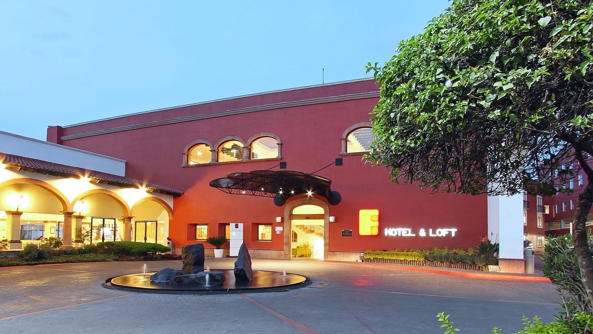 Exterior view at Fiesta Inn Querétaro & entrance