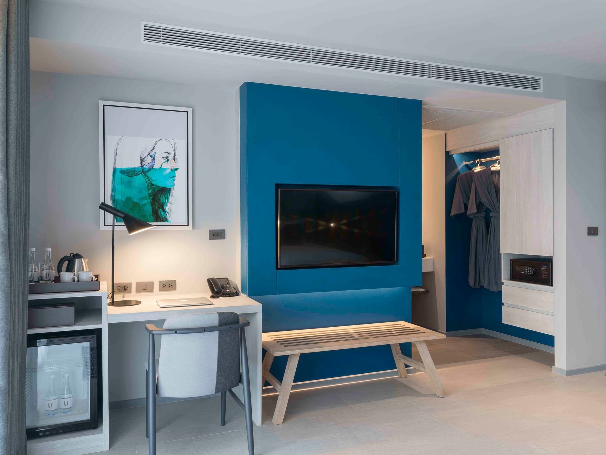 Deluxe room at U Hotels and Resorts