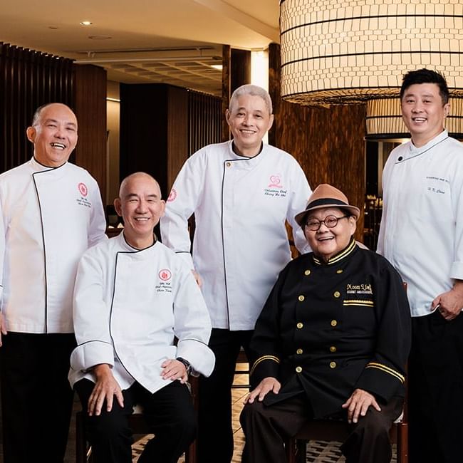 A portrait of Chefs at Goodwood Park Hotel
