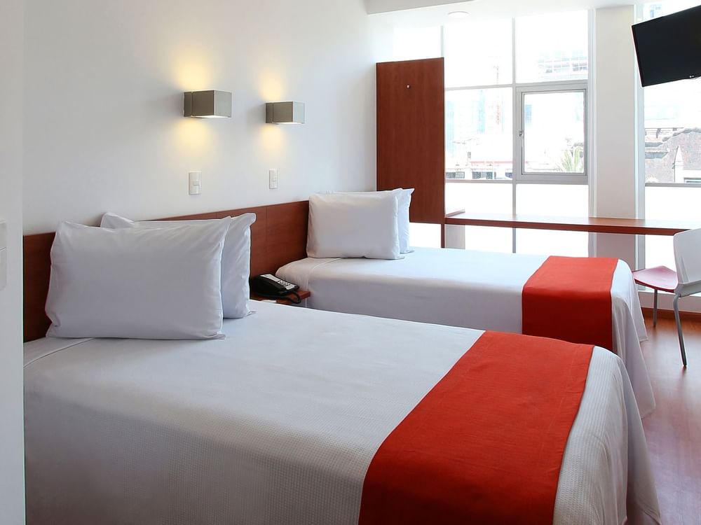 Interior of Superior Twin Room at One Hotels
