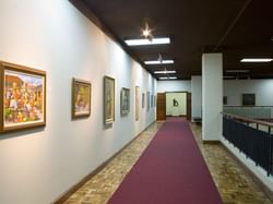 Paintings of the National Art Gallery of Jamaica near Courtleigh Hotel & Suites
