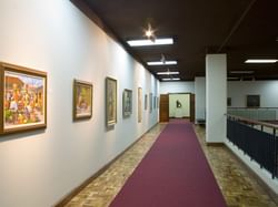 Interior view of National Art Gallery near Courtleigh Hotel
