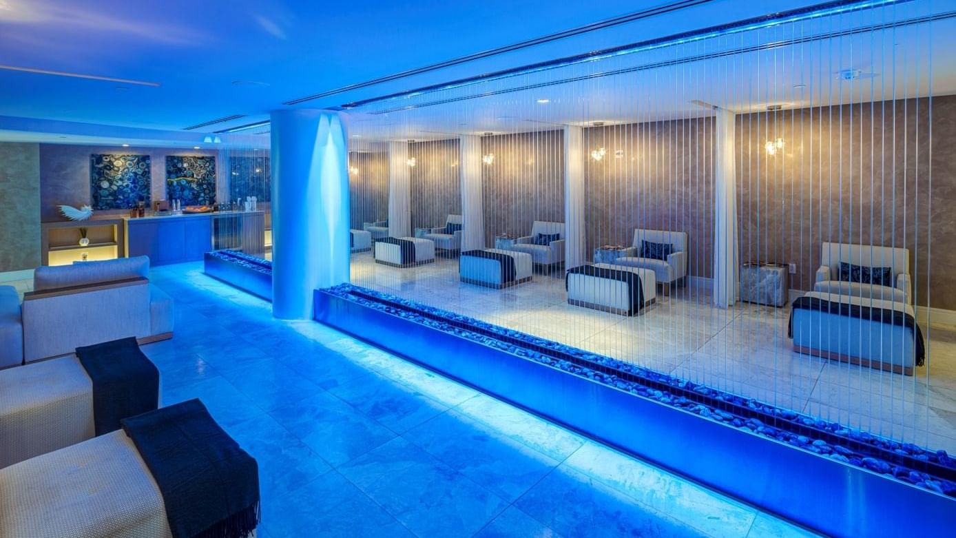 Diplomat Spa - Waterfall Relaxation Room 