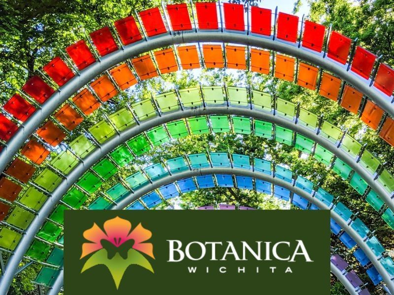 Botanica Gardens in Wichita KS near Hotel at Old Town