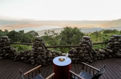 View from the deck