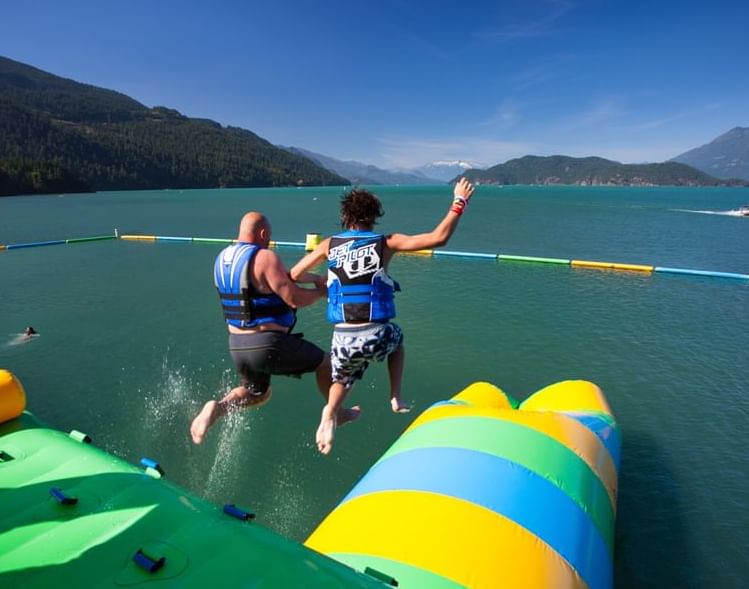 Harrison Lake Hotel waterpark
