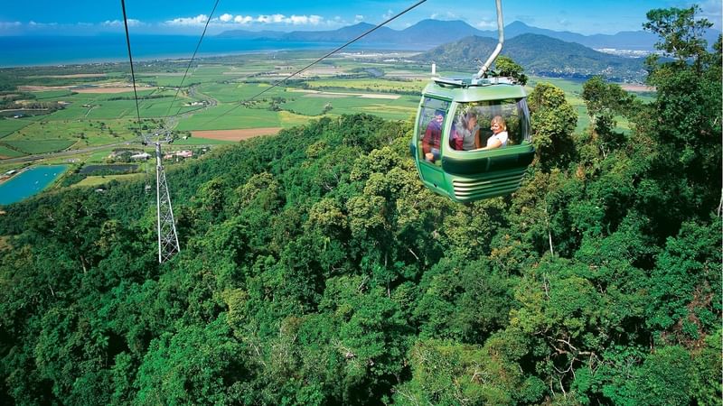 Cable cars Rafting at Novotel Cairns Oasis