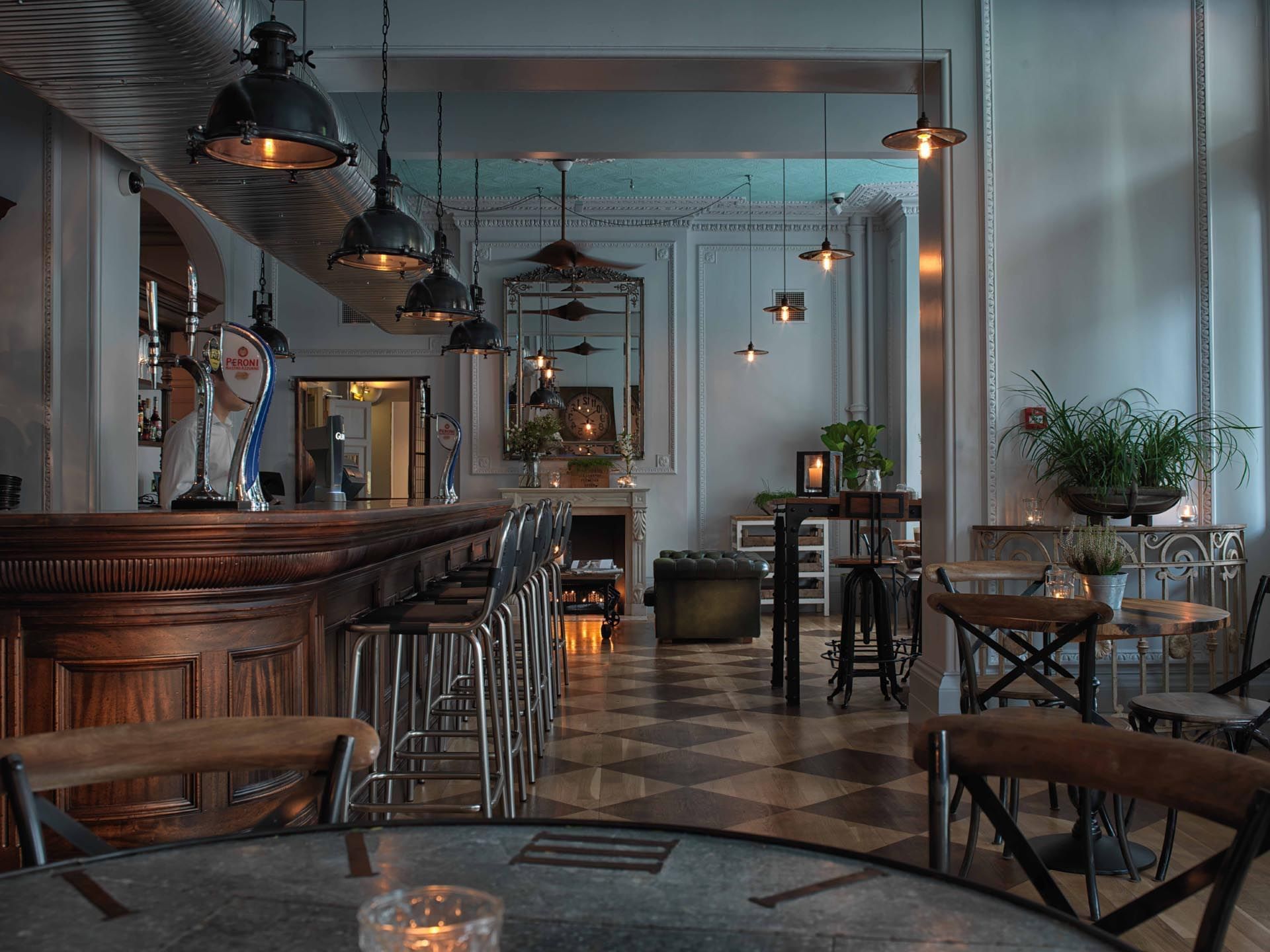 View of the Kensington restaurant at Scoff & Banter