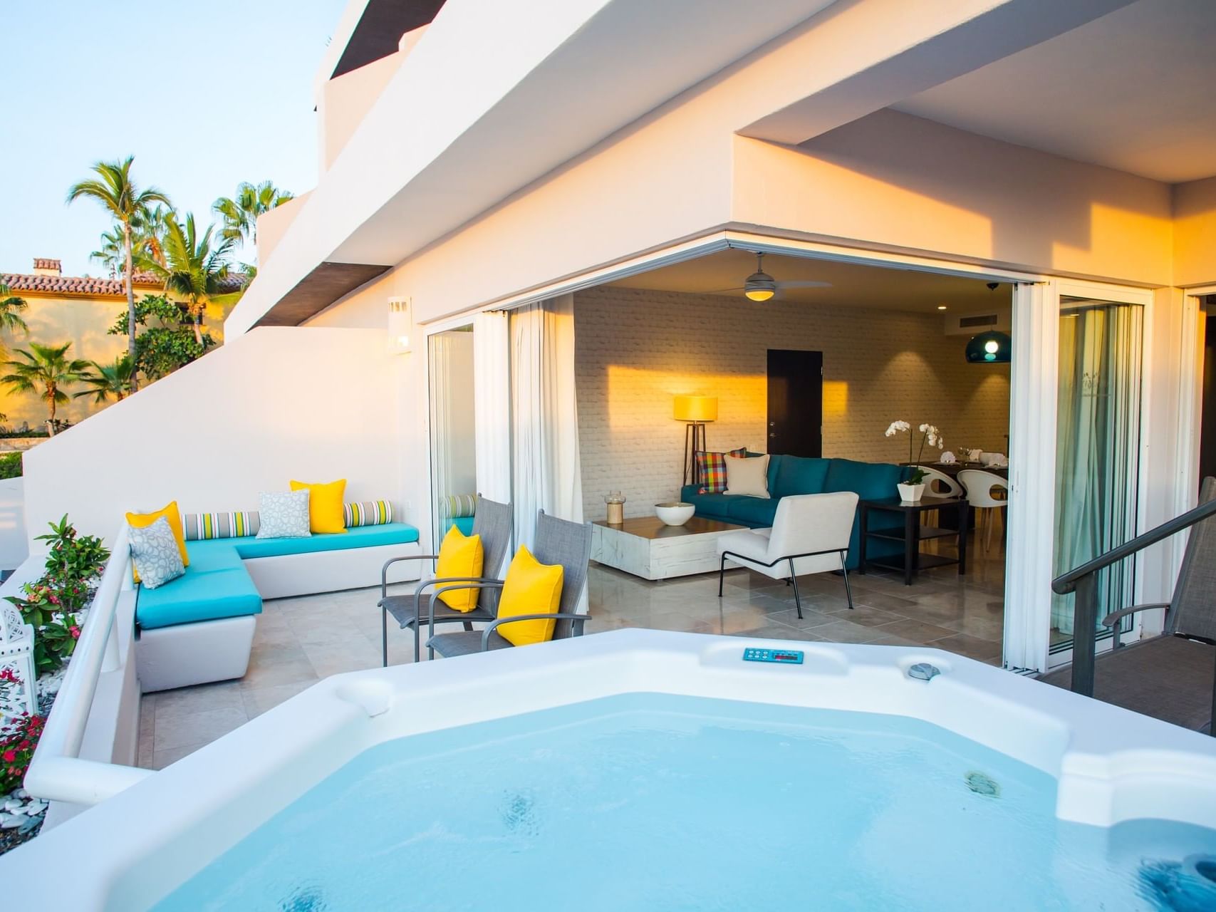 View of One Bedroom with Hot Tub at Cabo Villas Beach Resort