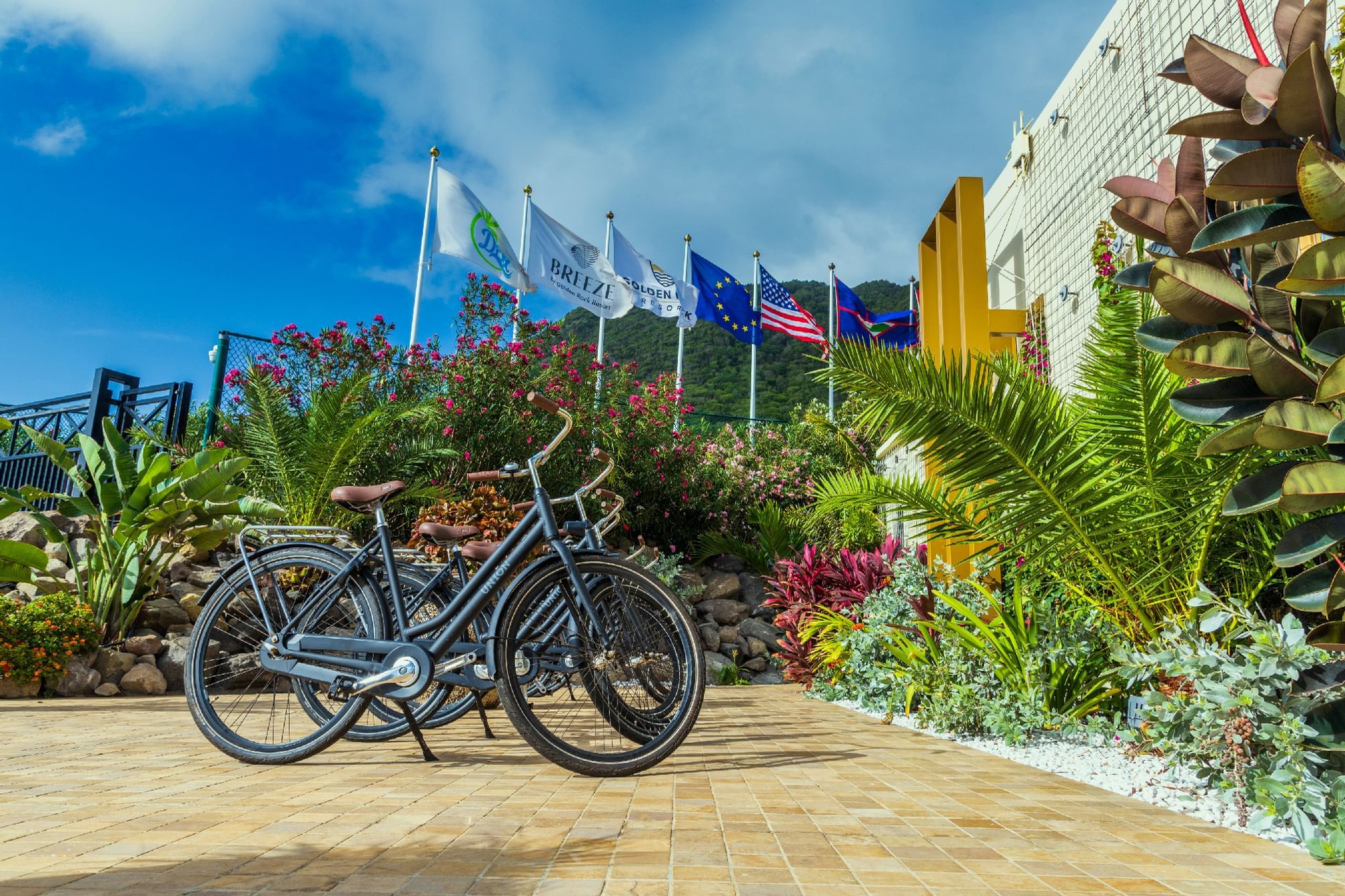 Bikes renting in Golden Rock Resort