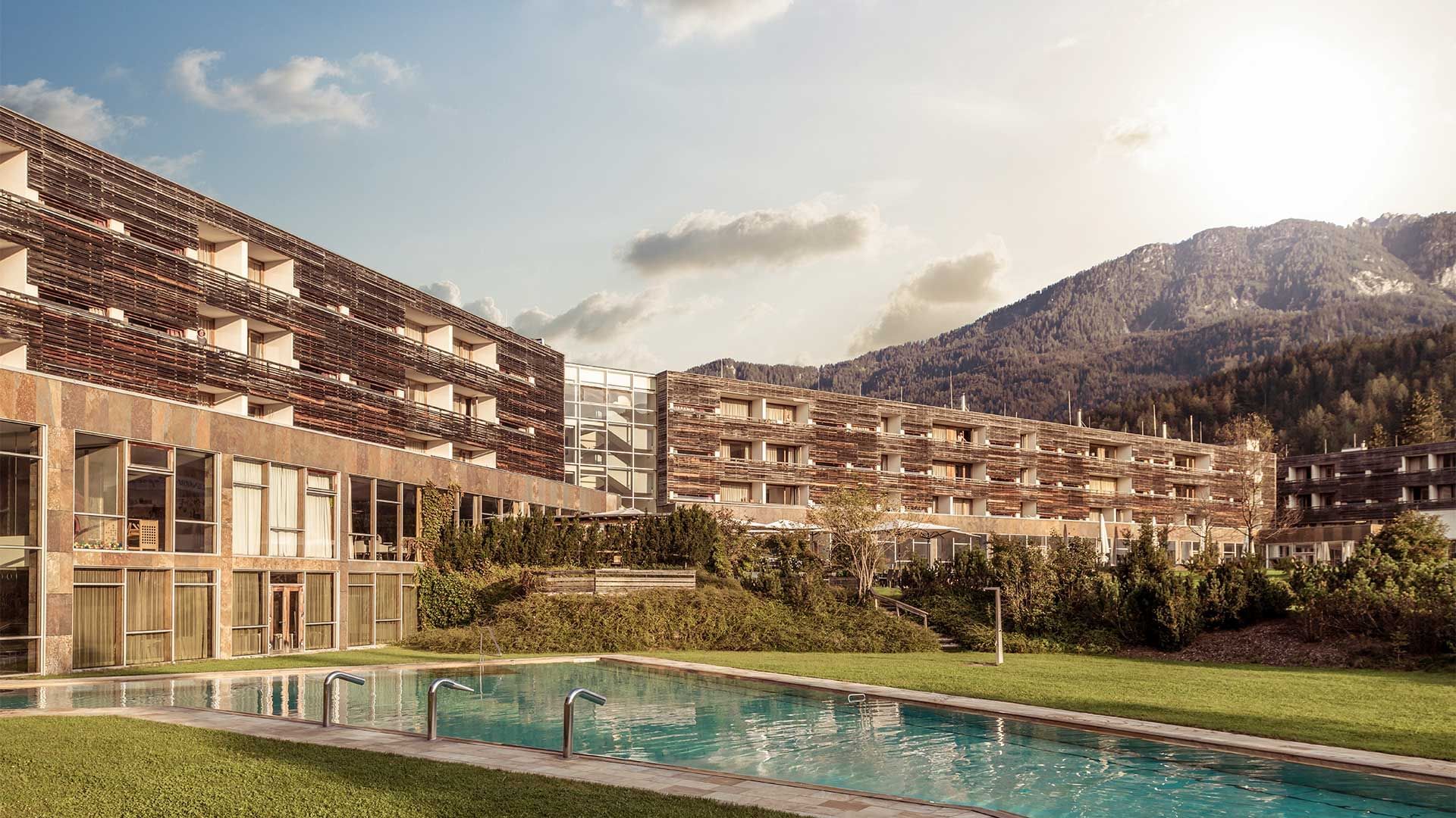 Exterior view of Falkensteiner Hotel Carinzia with the pool