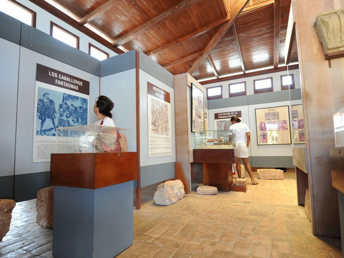 Inside an historical museum near Gran Ventana Beach Resort.