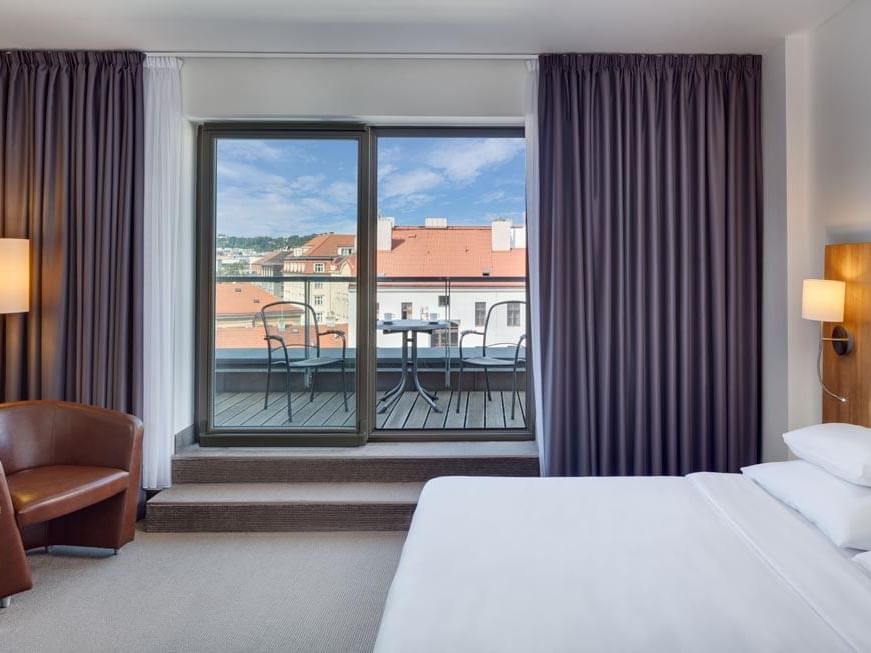 Superior Room with Terrace at Hermitage Hotel Prague