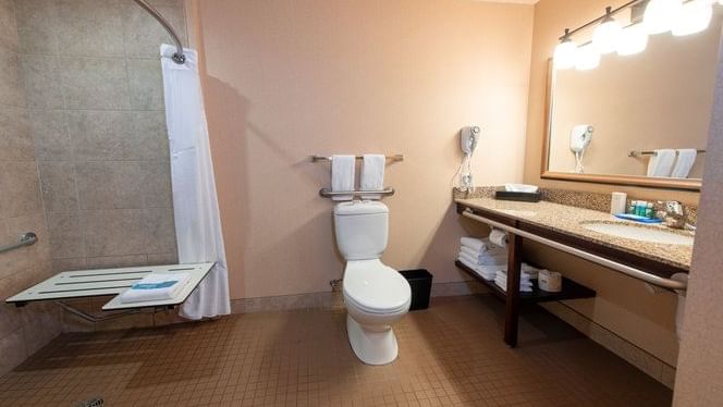 Two Queen Beds Wheelchair Access