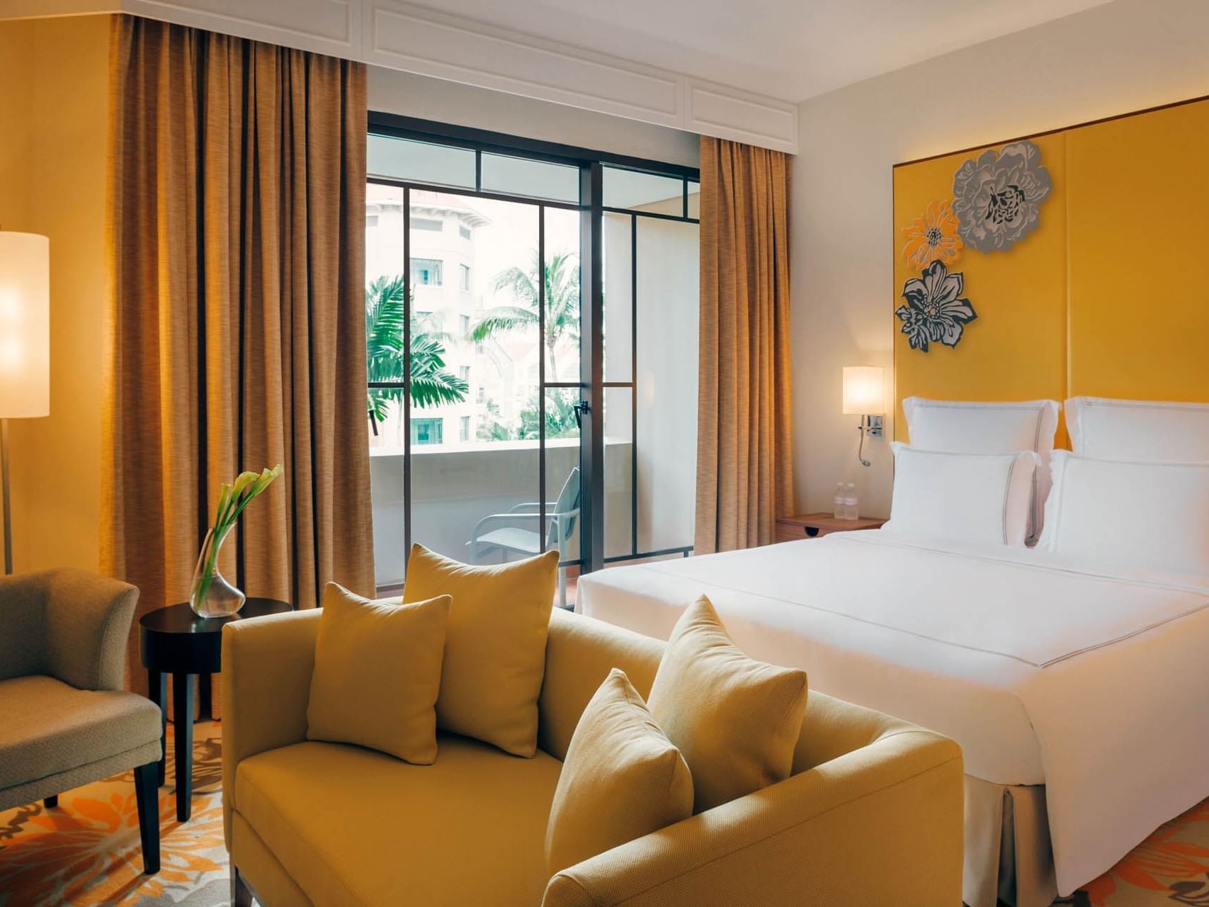 Yellow themed Select Studio Room at Paradox Singapore