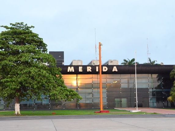 Exterior view of Merida International Airport