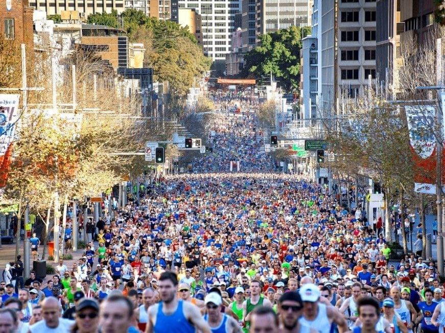 City2Surf at Pullman Sydney Hyde Park