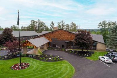 Exterior view of The Lodge at Schroon Lake