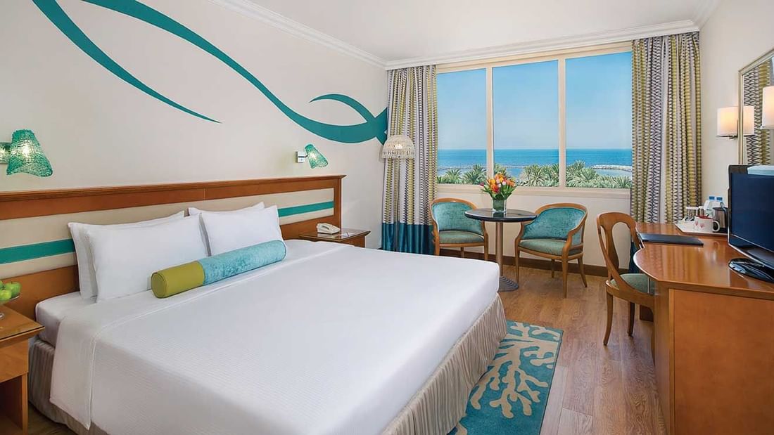 Standard Sea View Room at Coral Beach Resort Sharjah Hotel