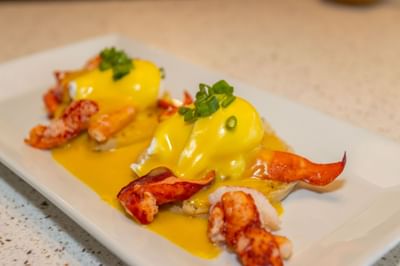 Eggs Benedict with Lobster