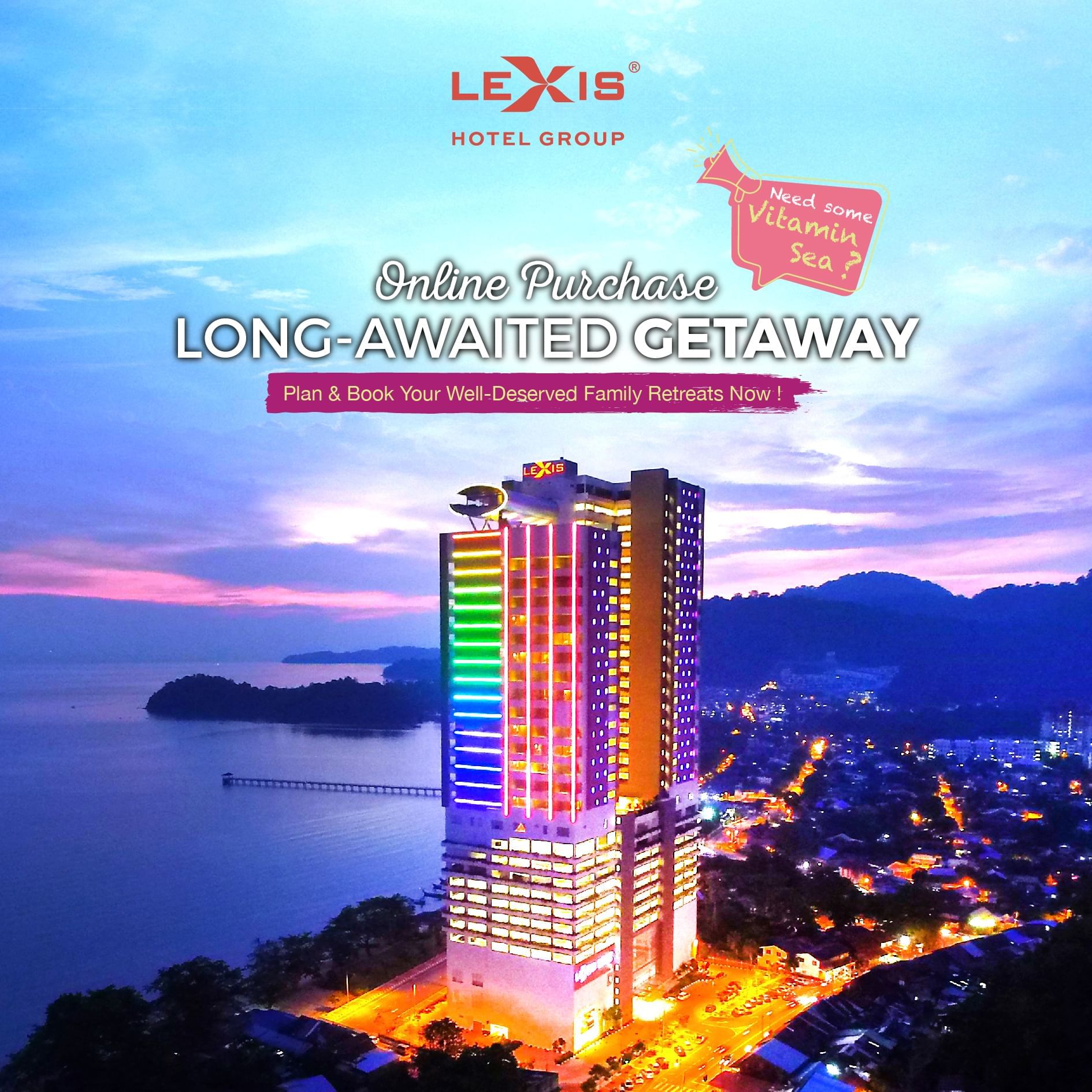 Lexis Hibiscus PD 住宿大促销!Sky Pool Villa 只需RM380,还有私人游泳池!