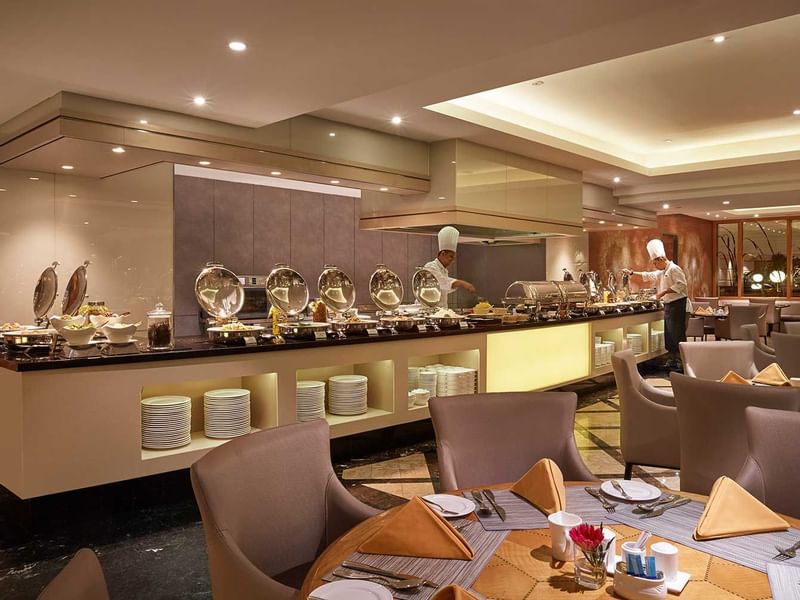 Buffet line in Coffee House at Sunway Putra Hotel