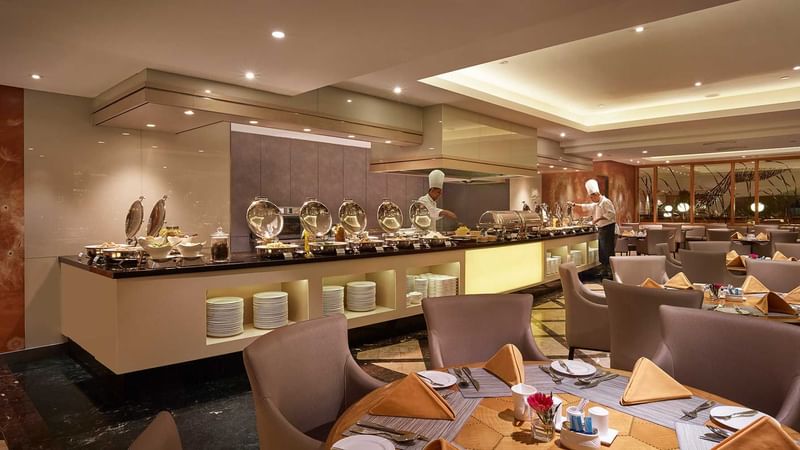 Buffet line in Coffee House at Sunway Putra Hotel