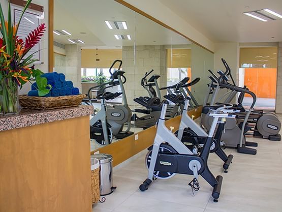 Gym center at Sunset Plaza Beach Resort