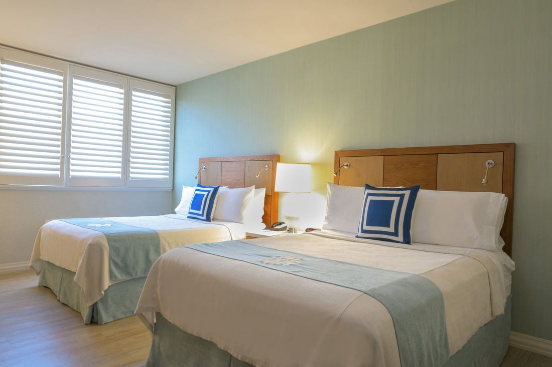 The 2-Queen Bed Room at Gateway Santa Monica