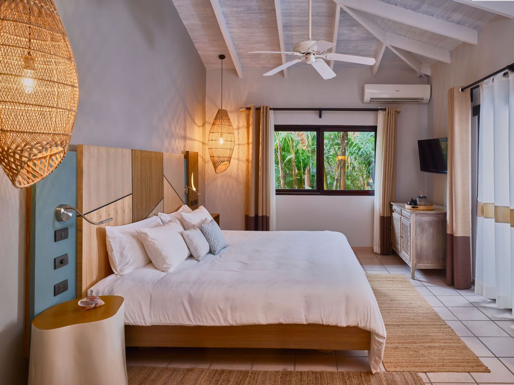 Interior of Deluxe room at Cala Luna Boutique Hotel