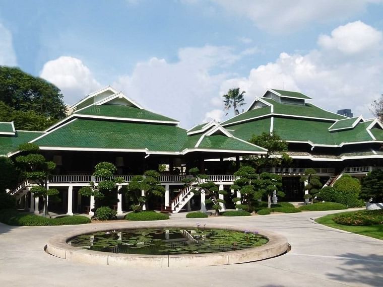View of Nai Lert Park Heritage Home at Okura Prestige Bangkok