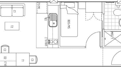 1 Bedroom A