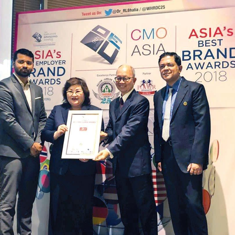 News 2018 - Asia’s Best Employer Brand Awards 2018 | Lexis® Hotel Group
