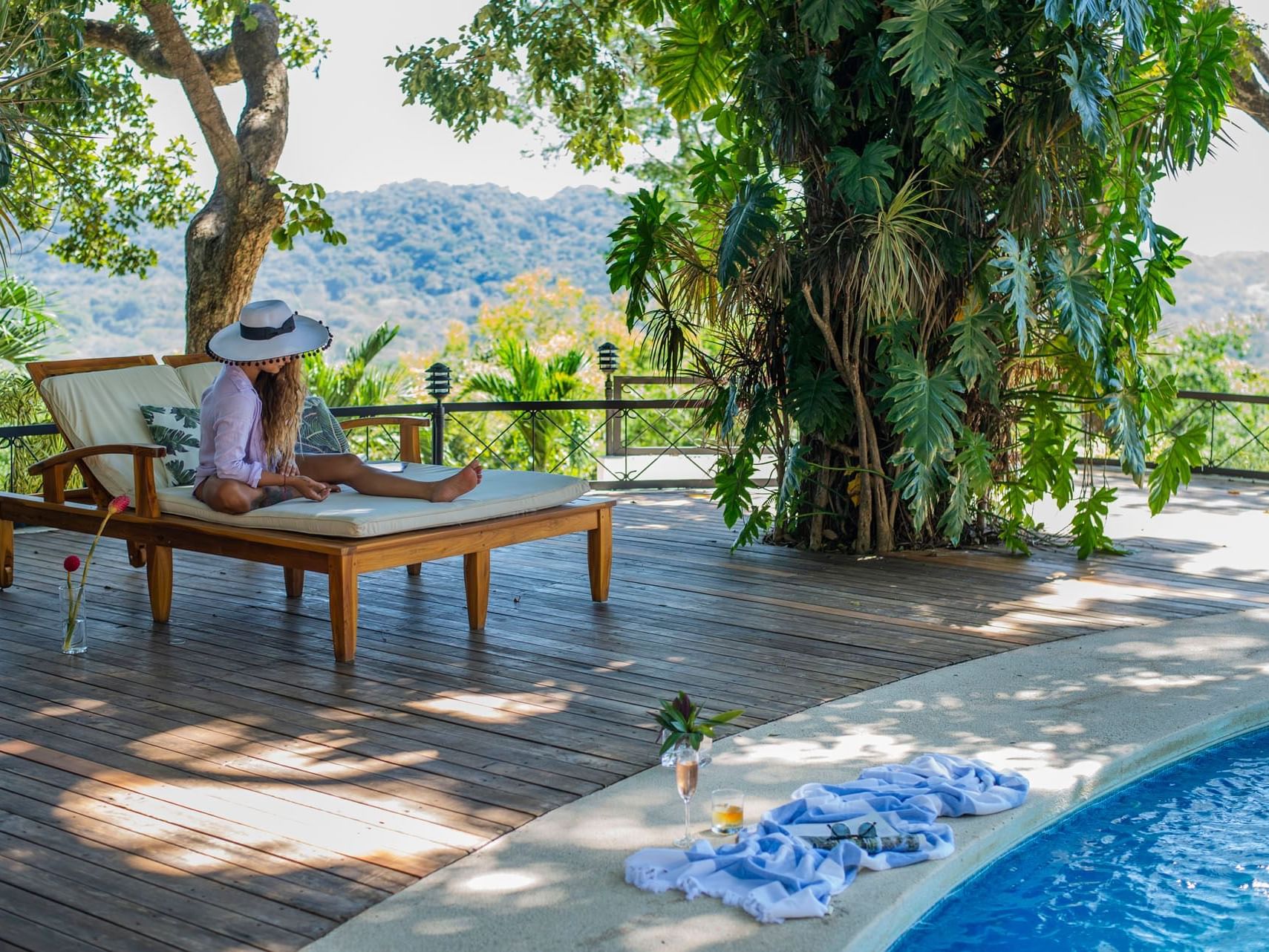 Pool at Tierra Magnífica Hotel in Guanacaste, Costa Rica