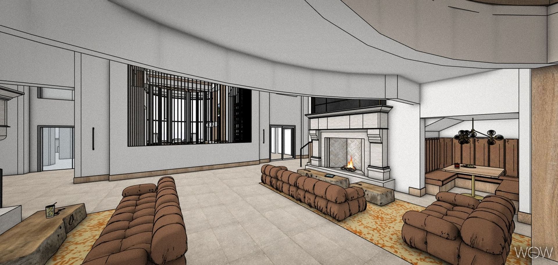 Lobby renovations