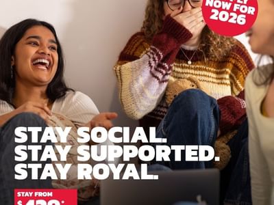 UniLodge Royal Melbourne - Open for Sem 1 2026