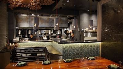 Interior of RUKA Restobar at The Godfrey Boston Hotel