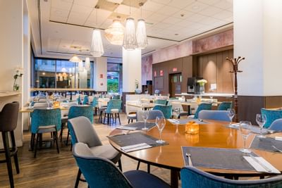 Restaurante del Hotel Amura Alcobendas cerca de Madrid