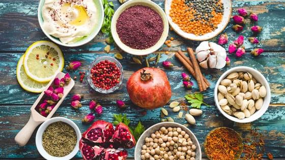 Spices, Dips, Fruits & Nuts - Two Season Hotel & Apartments in