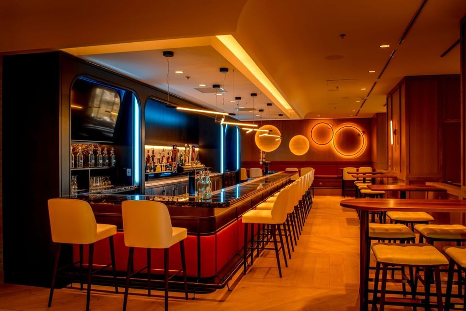 Bar in The Cannery Kitchen & Social at Atlantica Hotel Halifax