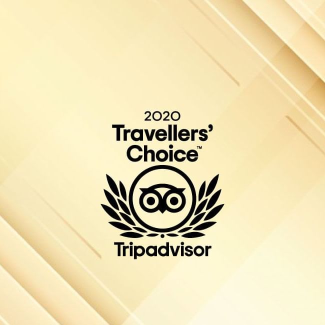 Logo of 2020 Travellers' Choice at  Federal International