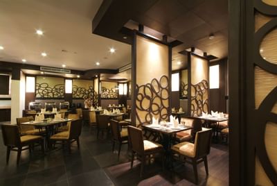 Neo Café with a sizable dining area at Amora Neoluxe Hotel Bangkok